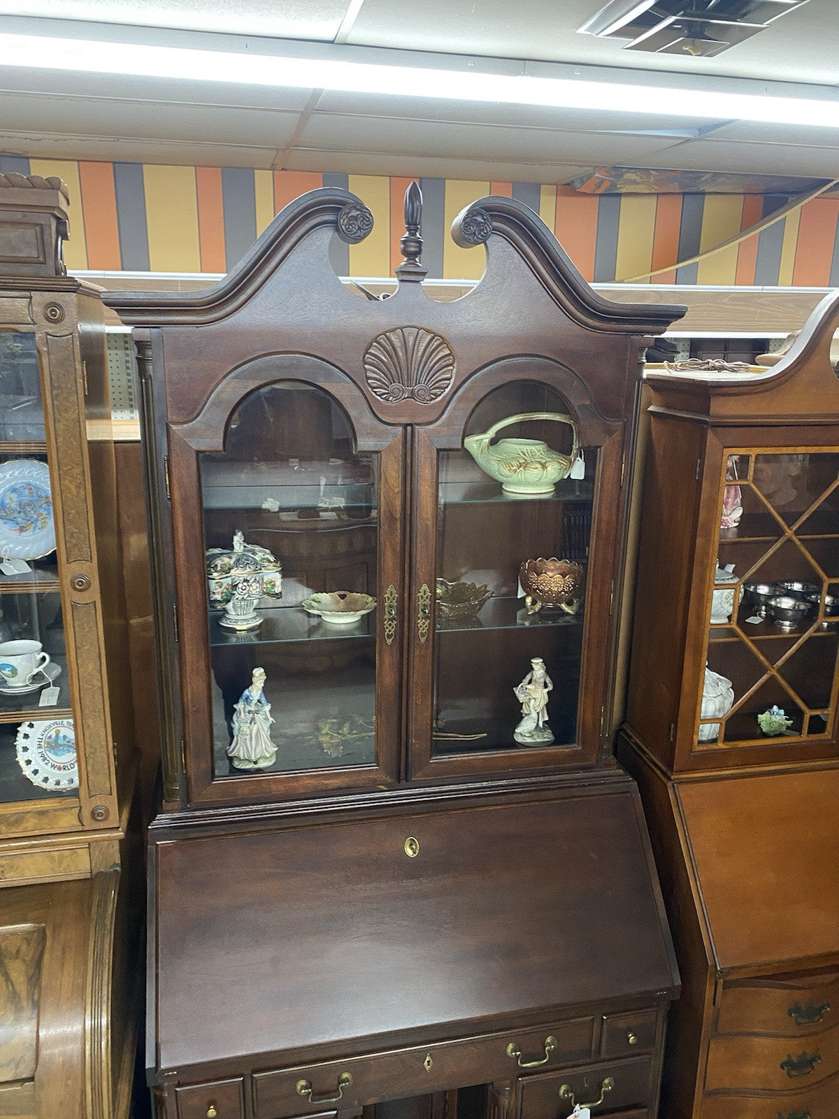 64278 American Drew Secretary Desk with Bookcase Top