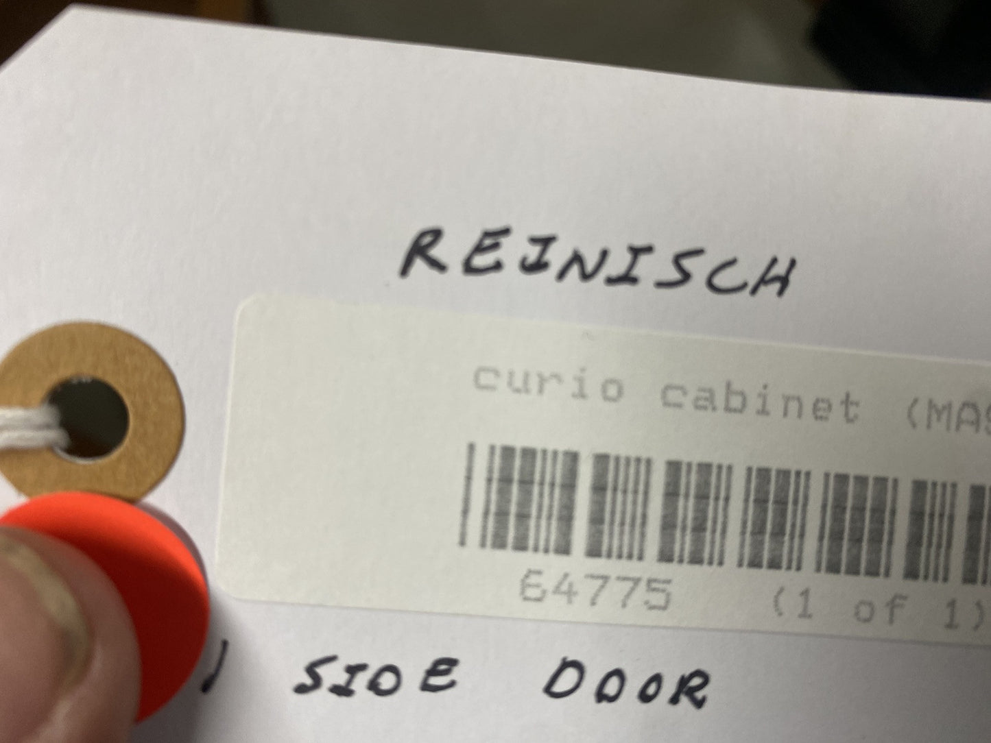 64775 REINISCH Curio China Cabinet