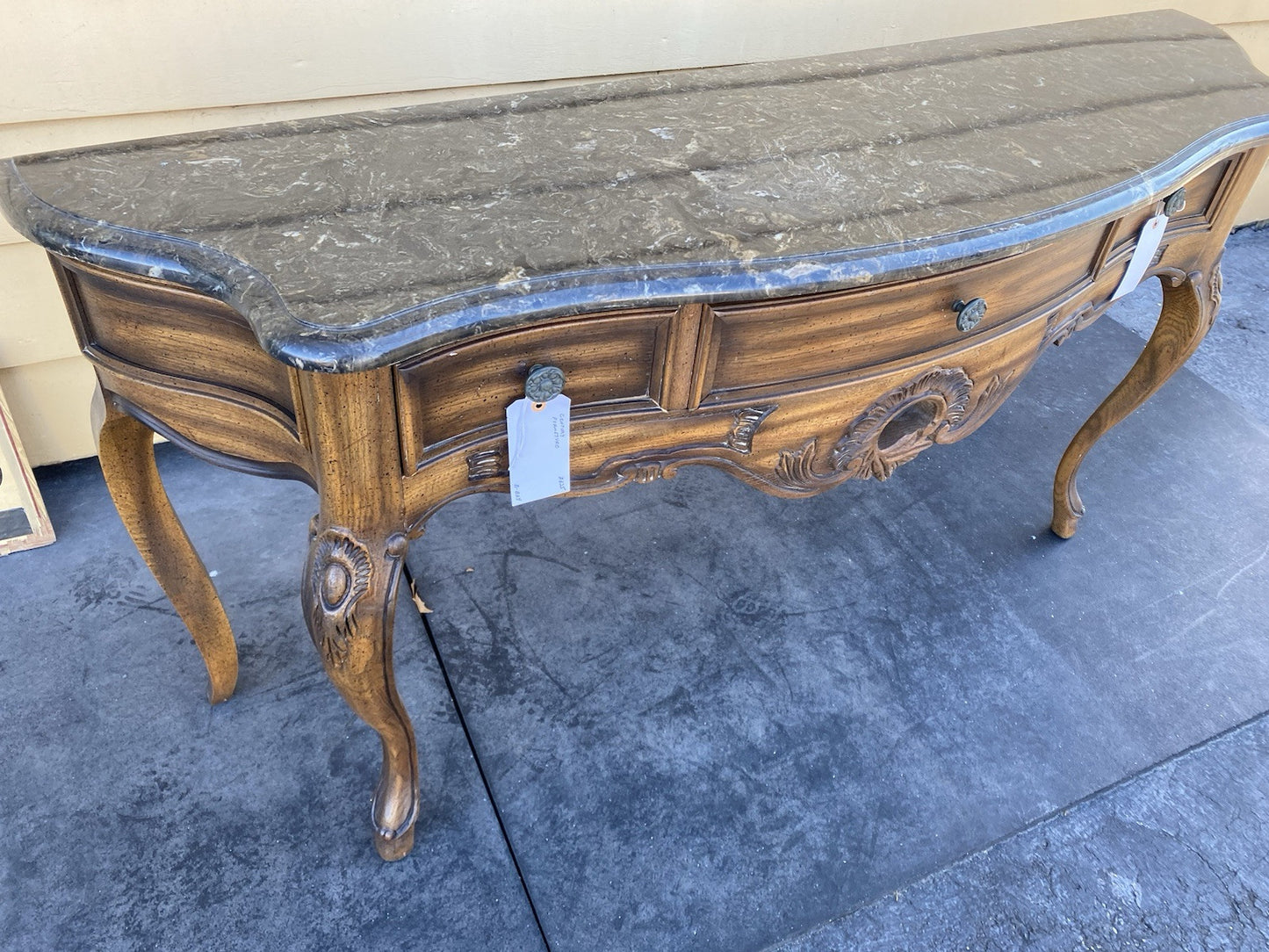 65142 CENTURY Furniture Louis XV Sideboard Server Console Table