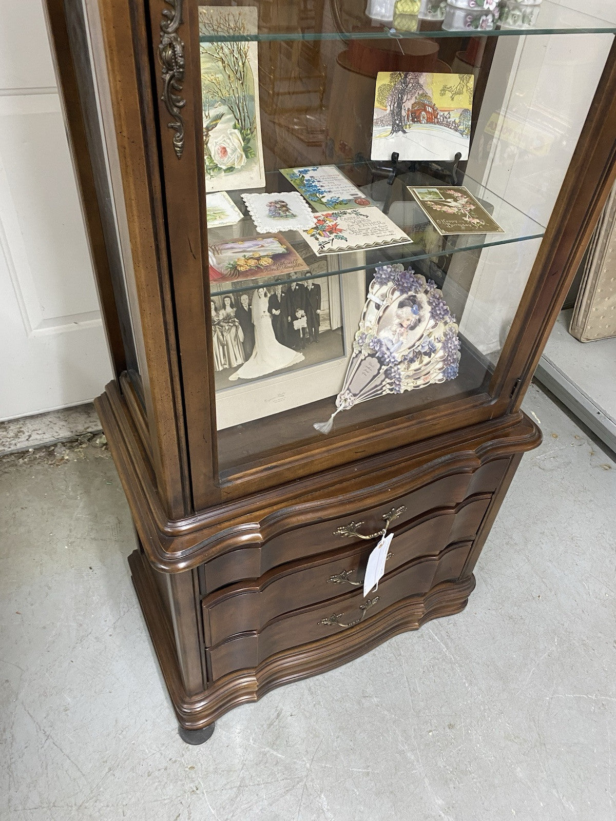 66566   HAMMERY Furniture Curio China Cabinet