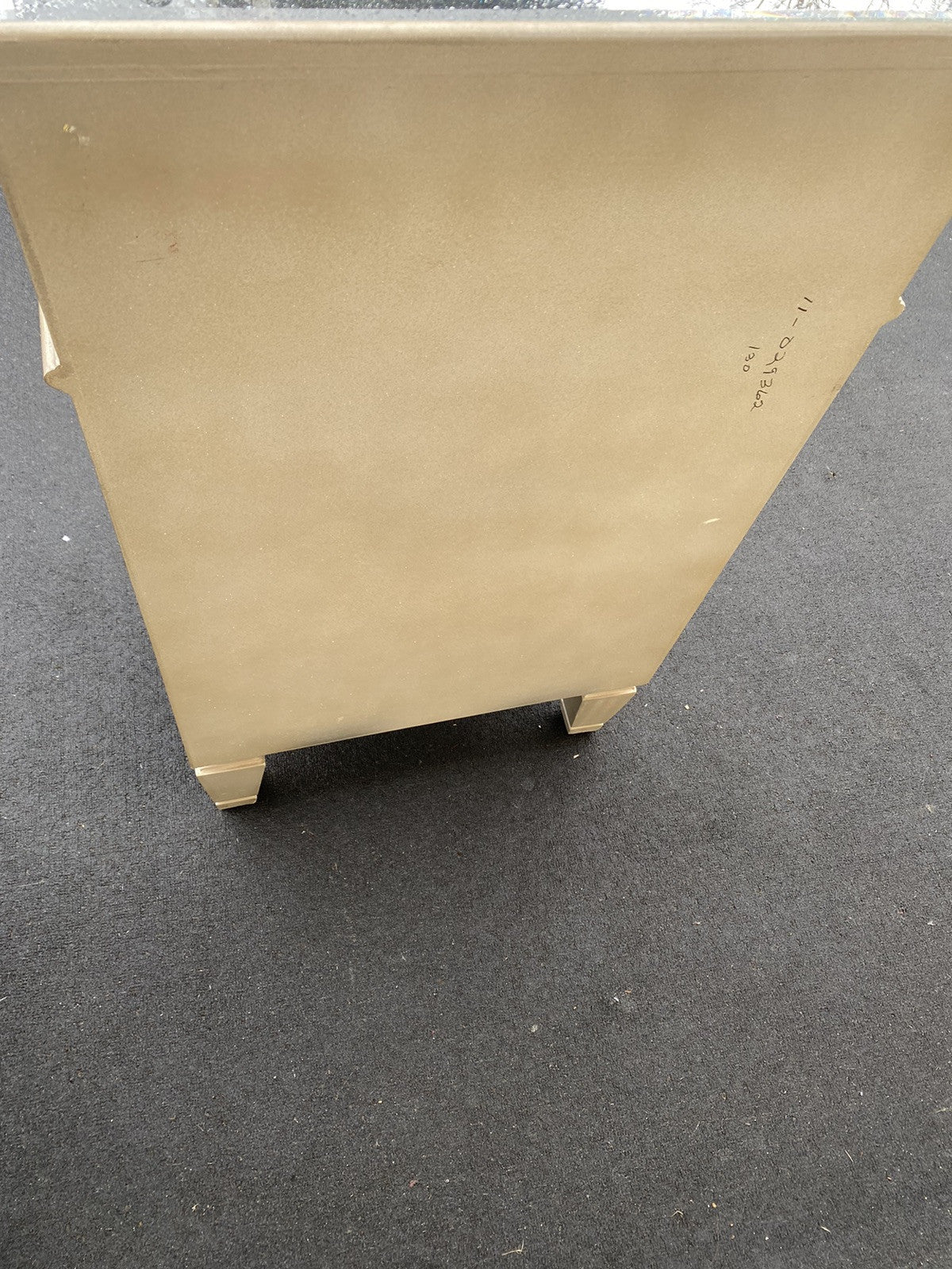 66351 Modern Mirror Mirrored Nightstand End Table Stand