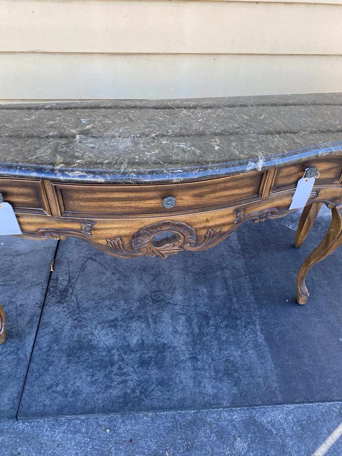 65142 CENTURY Furniture Louis XV Sideboard Server Console Table