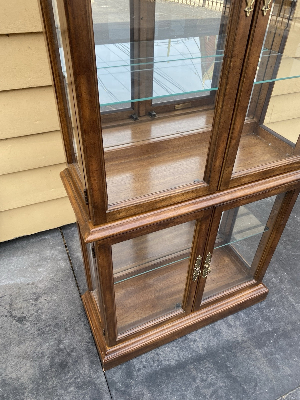 66438 Maple American Drew  Curio China Cabinet