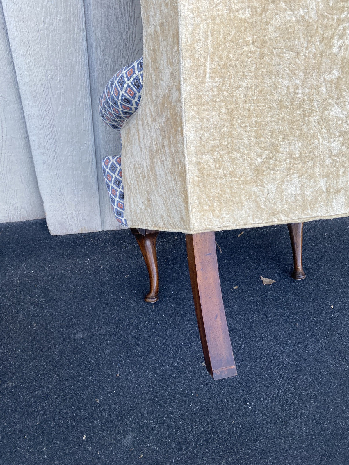 66211    WELLINGTON HALL Bergere Armchair Chair with Ottoman Stool