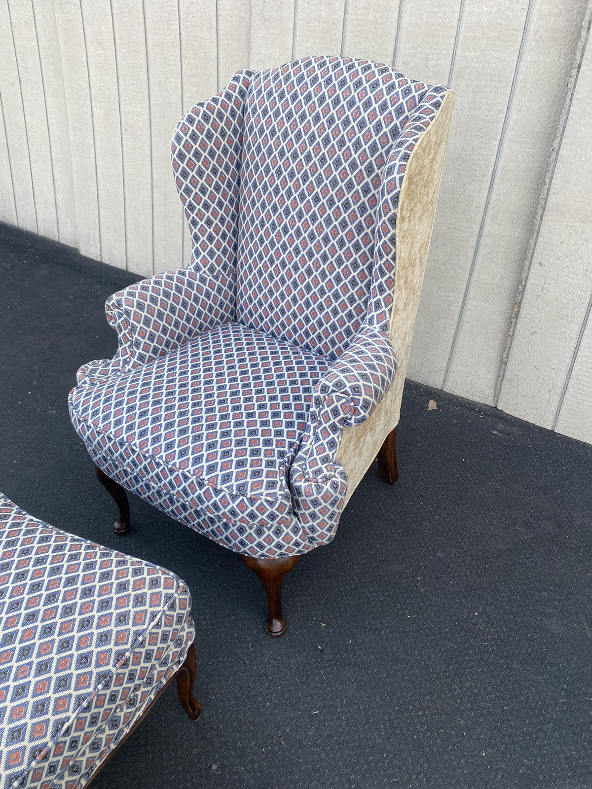 66211    WELLINGTON HALL Bergere Armchair Chair with Ottoman Stool