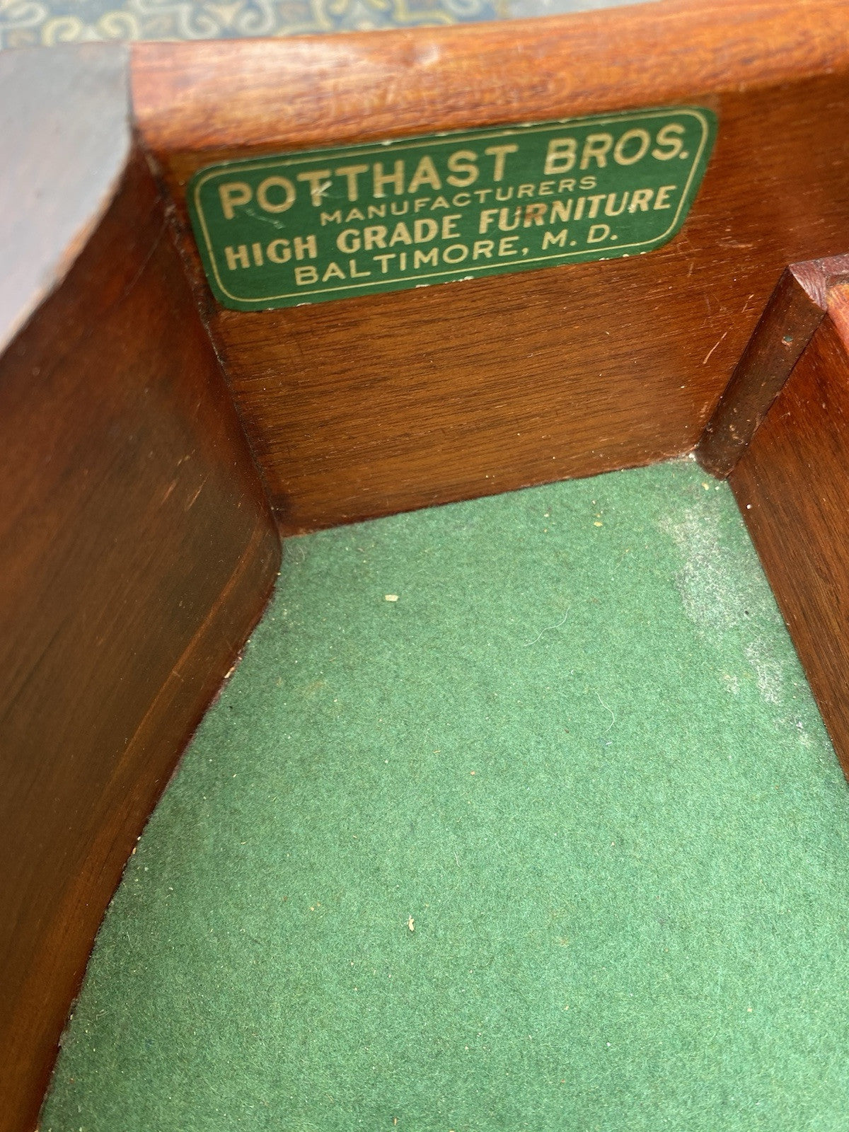 66402 POTTHAST Brothers Custom Hand Made Inlaid  Sideboard Server Cabinet