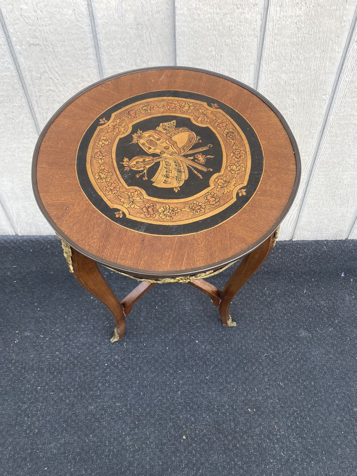 66568   Inlaid Louis XV Side Table Stand