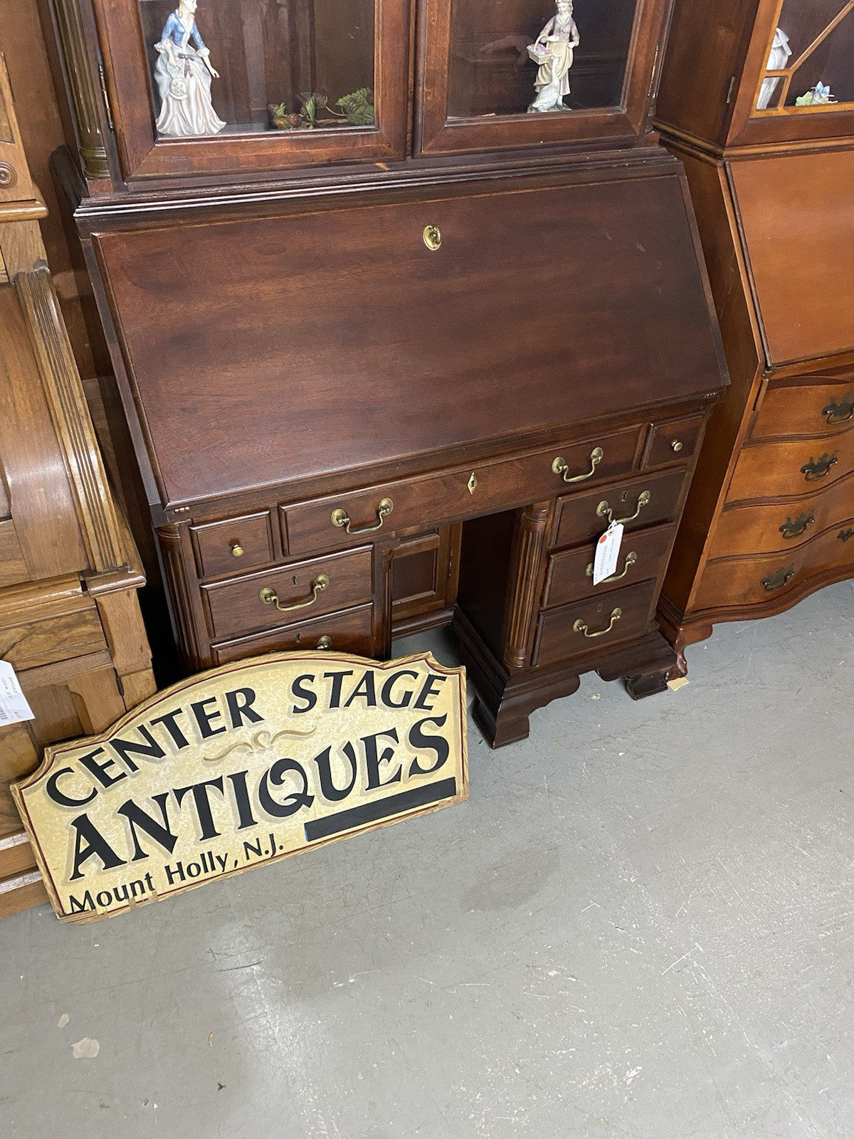 64278 American Drew Secretary Desk with Bookcase Top