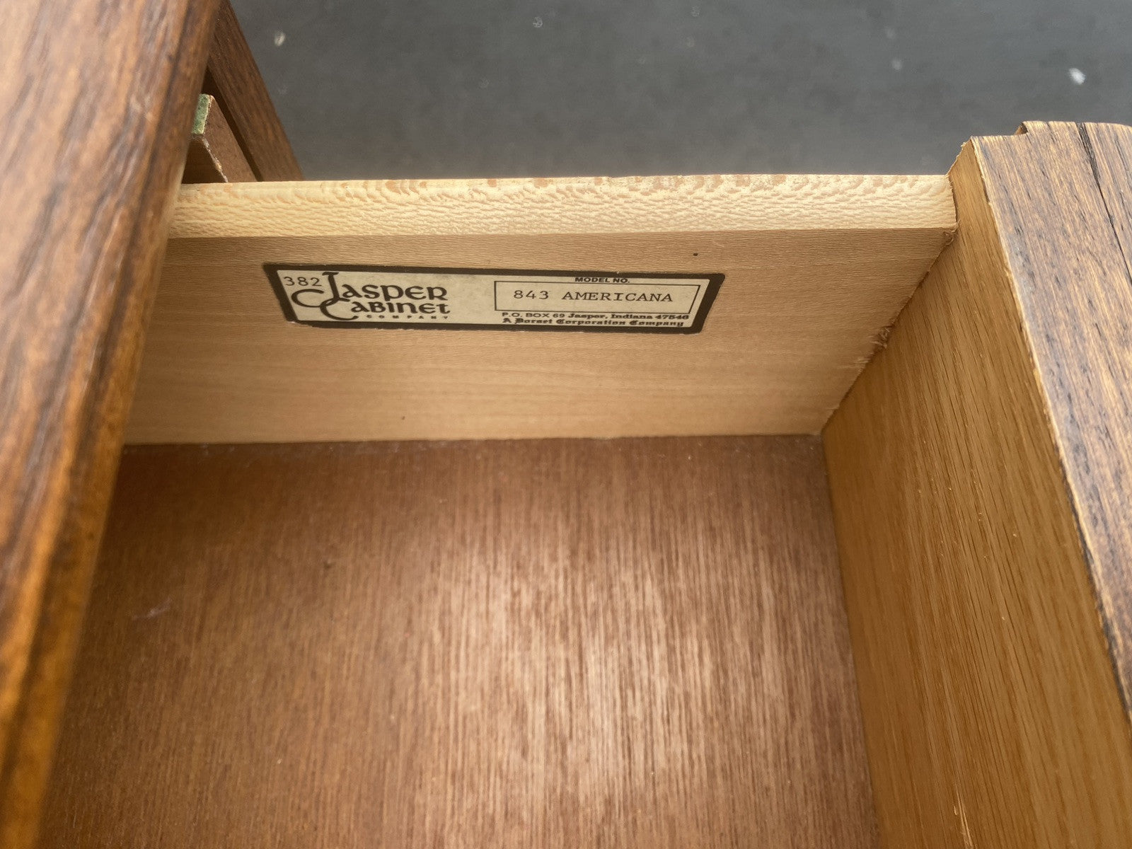 66335   JASPER Oak Secretary Desk with Bookcase Top