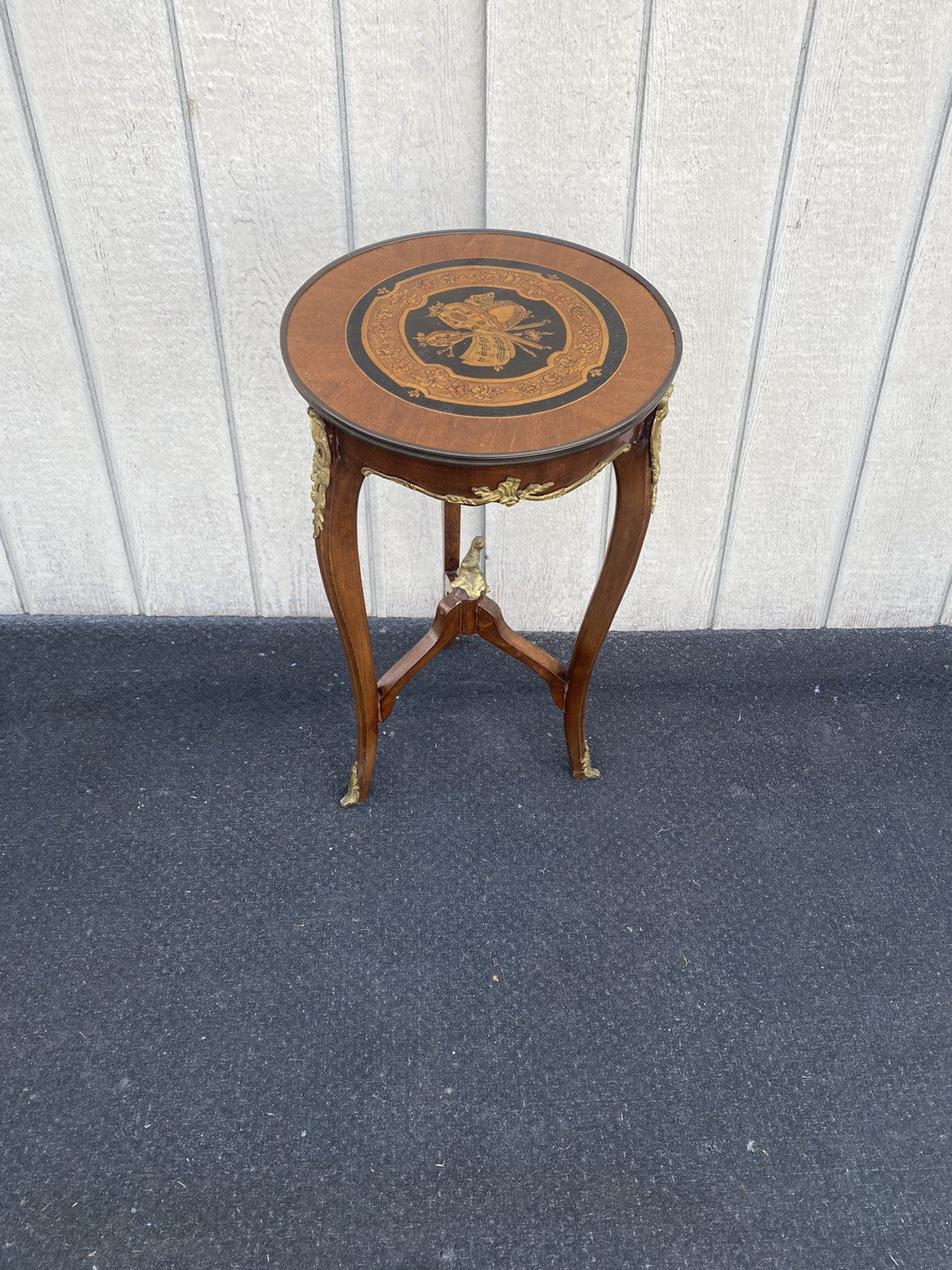 66568   Inlaid Louis XV Side Table Stand