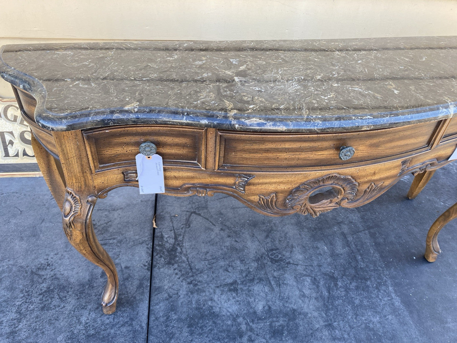 65142 CENTURY Furniture Louis XV Sideboard Server Console Table