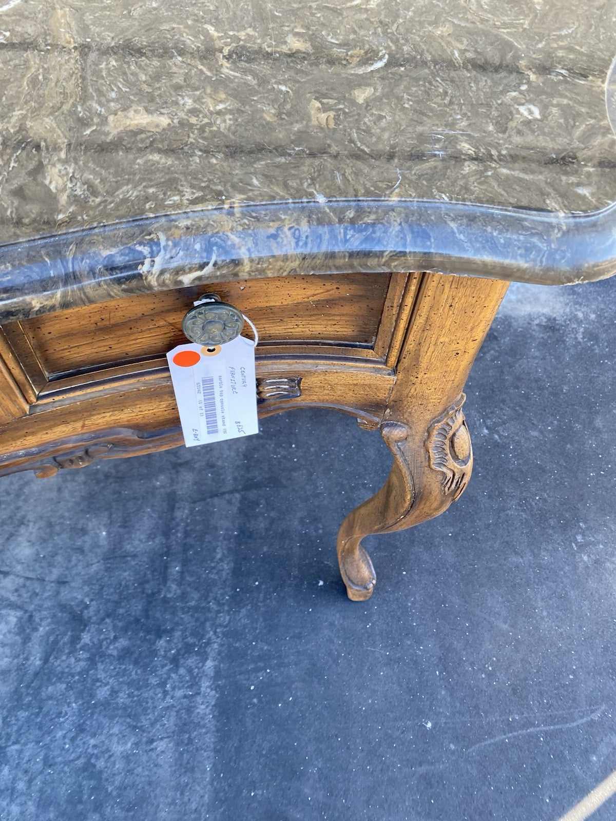 65142 CENTURY Furniture Louis XV Sideboard Server Console Table