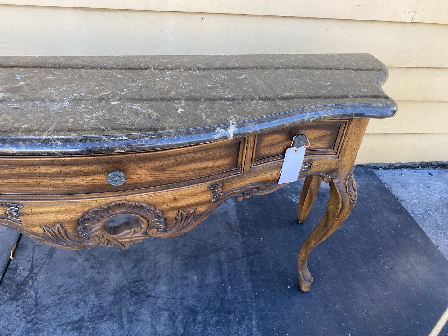 65142 CENTURY Furniture Louis XV Sideboard Server Console Table