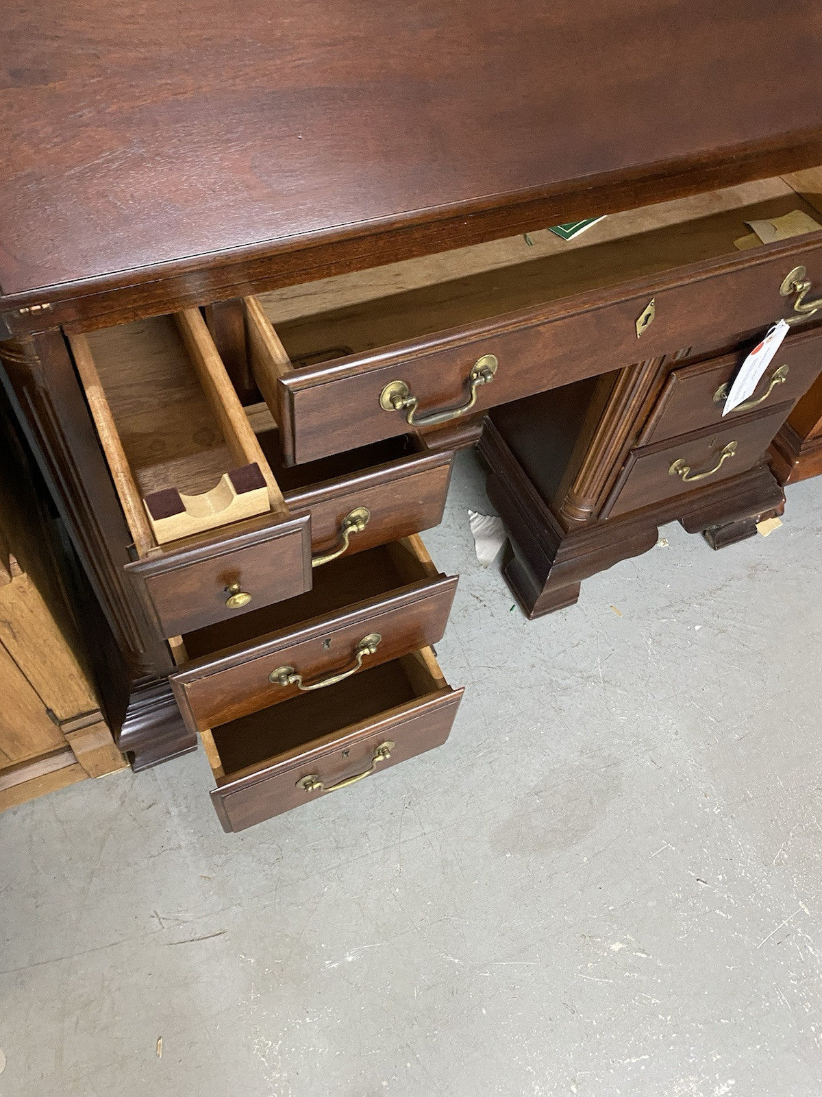 64278 American Drew Secretary Desk with Bookcase Top