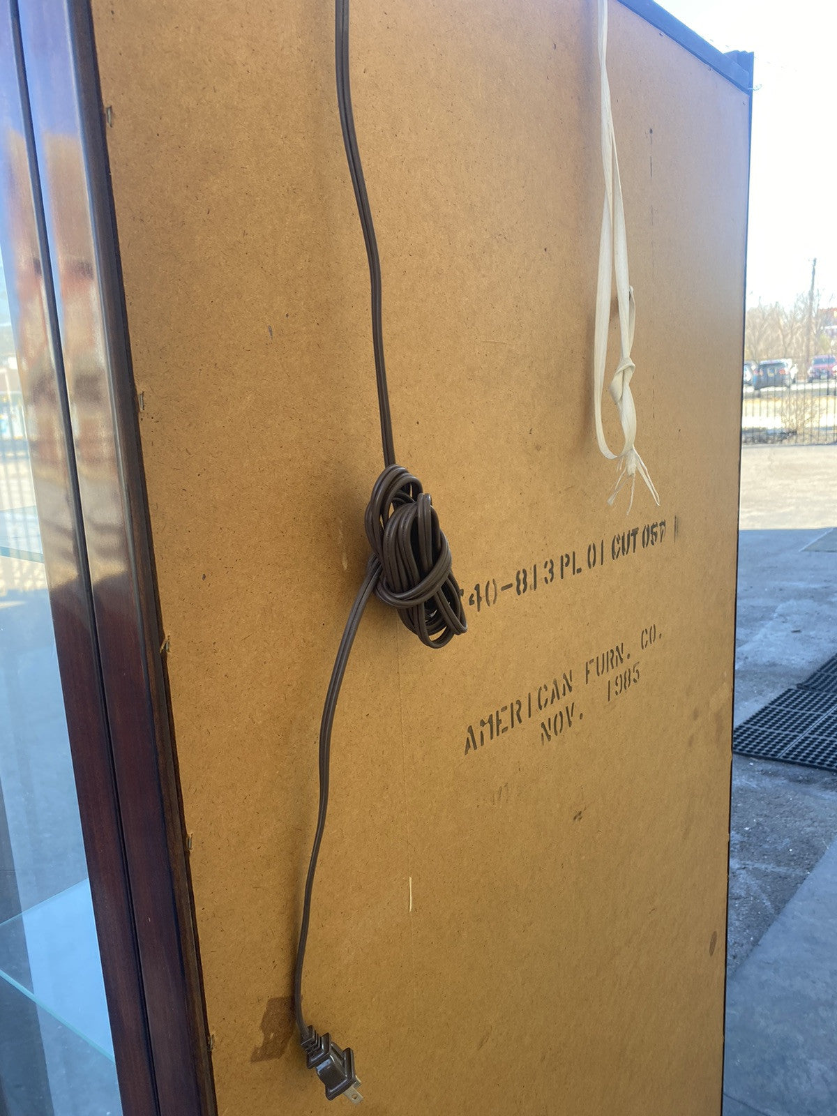 66385 American Furniture Oriental  Curio China Cabinet