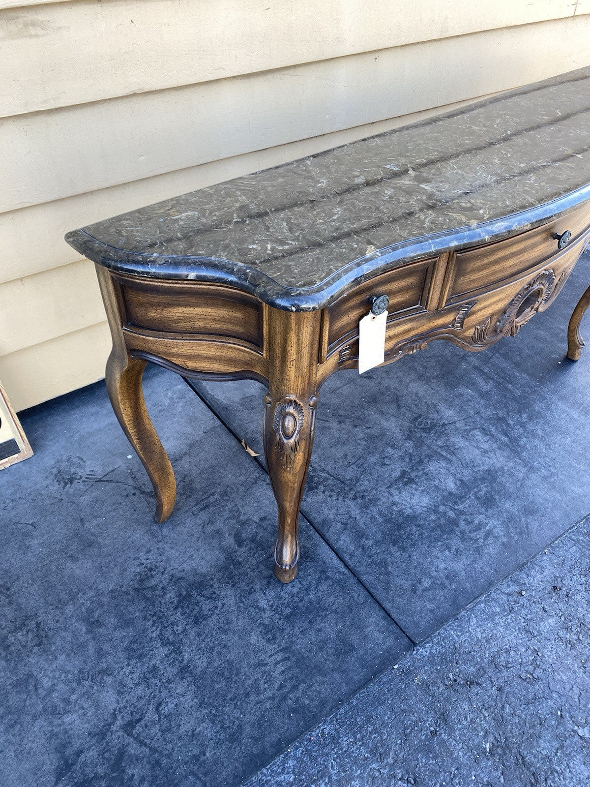 65142 CENTURY Furniture Louis XV Sideboard Server Console Table